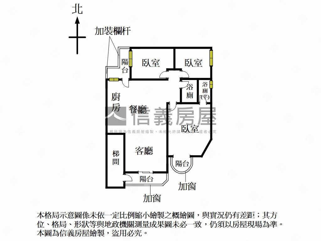 陽光晴朗首購宅房屋室內格局與周邊環境