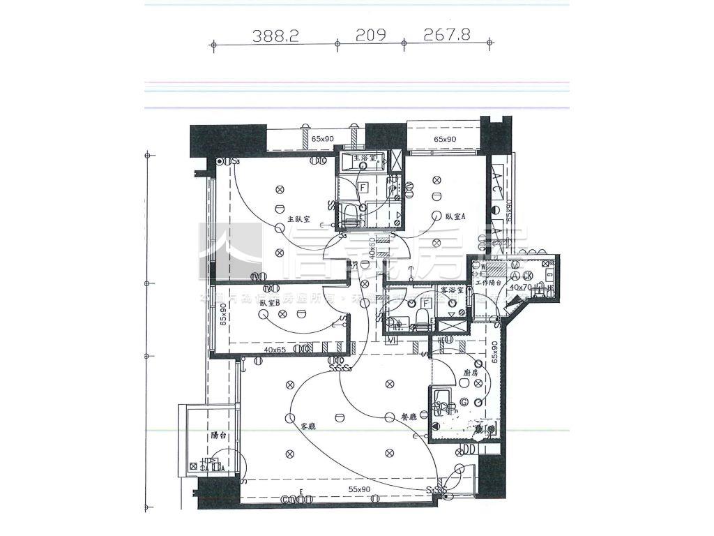 華固上文林／帝景次頂樓房屋室內格局與周邊環境