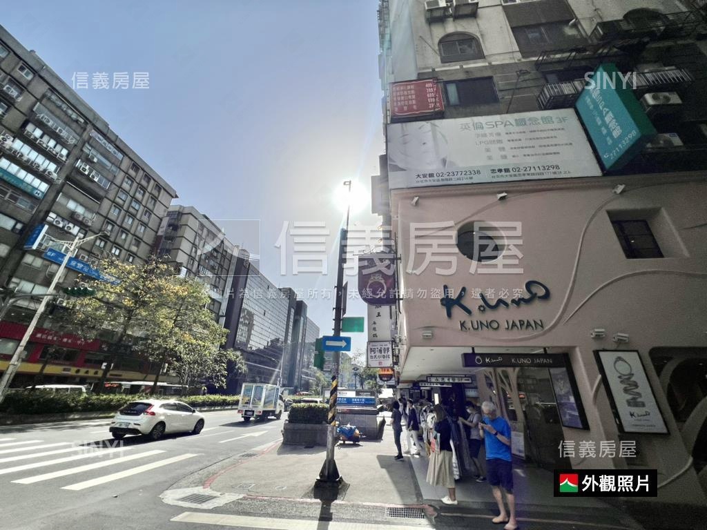 燙金忠孝東路四段店面房屋室內格局與周邊環境