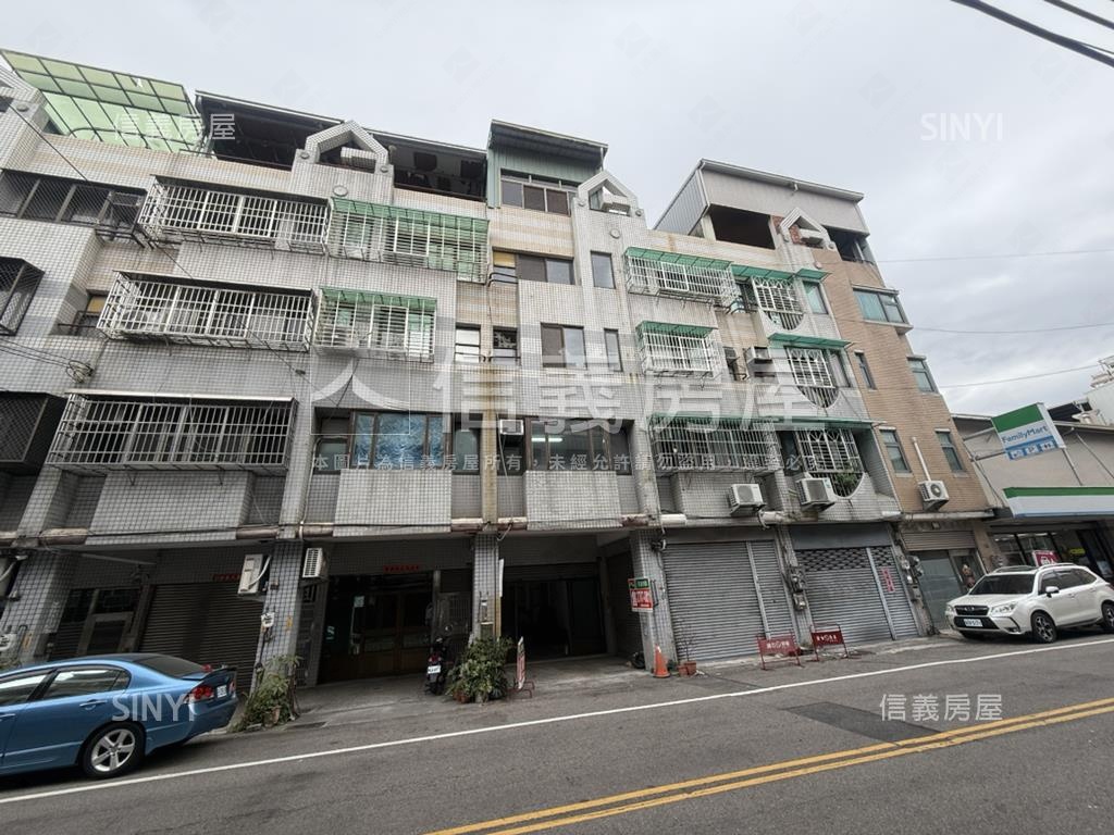 正愛心路臨路透天５樓店面房屋室內格局與周邊環境