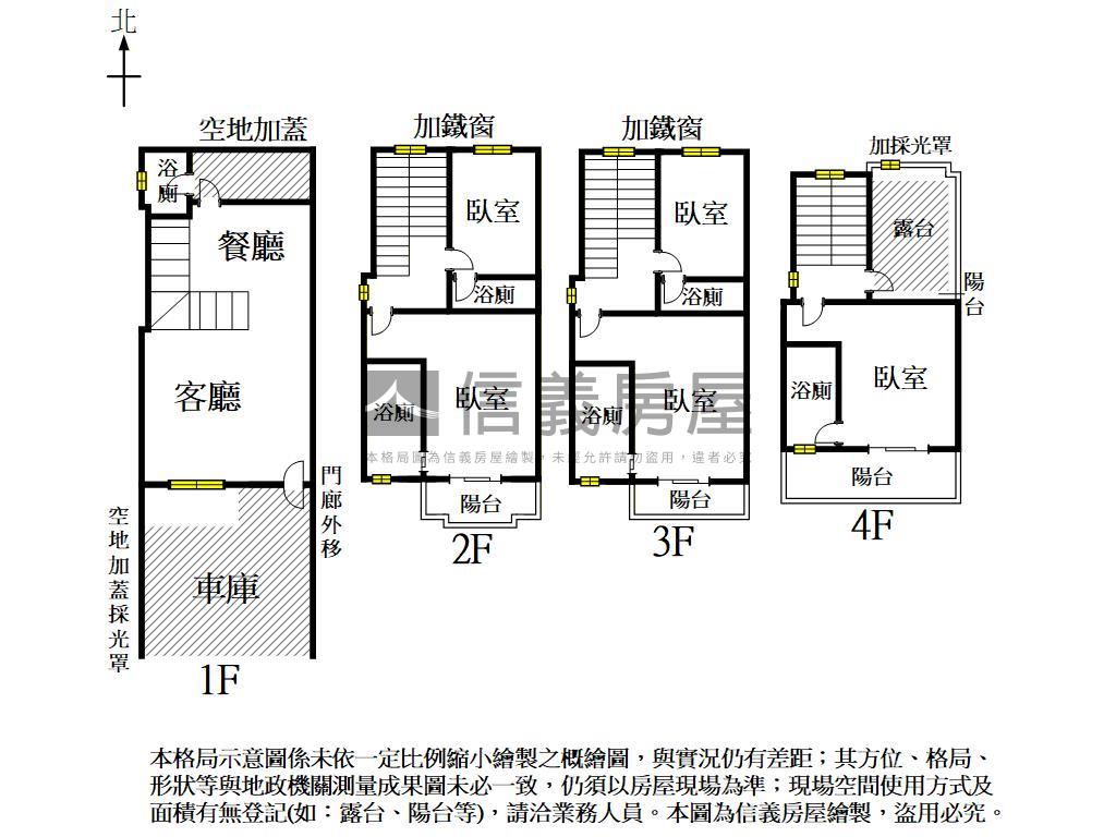 ＬＭ｜邊間傳統格局雙車墅房屋室內格局與周邊環境