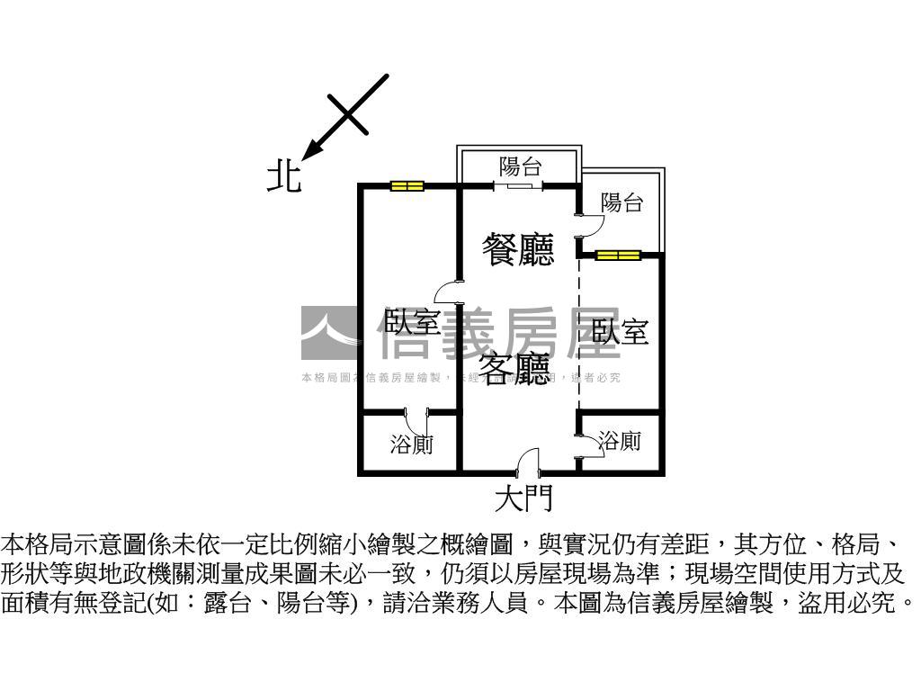 鑫悅｜成家首選雙衛宅房屋室內格局與周邊環境