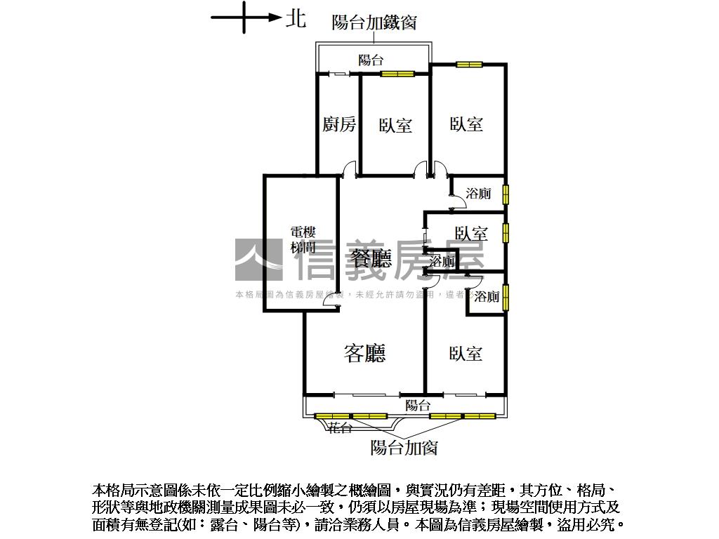 ㊣天母永琦華廈電梯四房㊣房屋室內格局與周邊環境