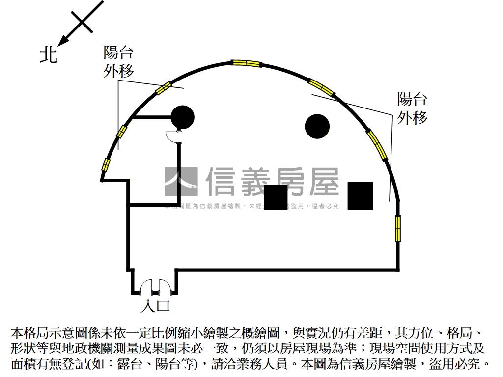 捷運橋和華隆經貿美辦房屋室內格局與周邊環境