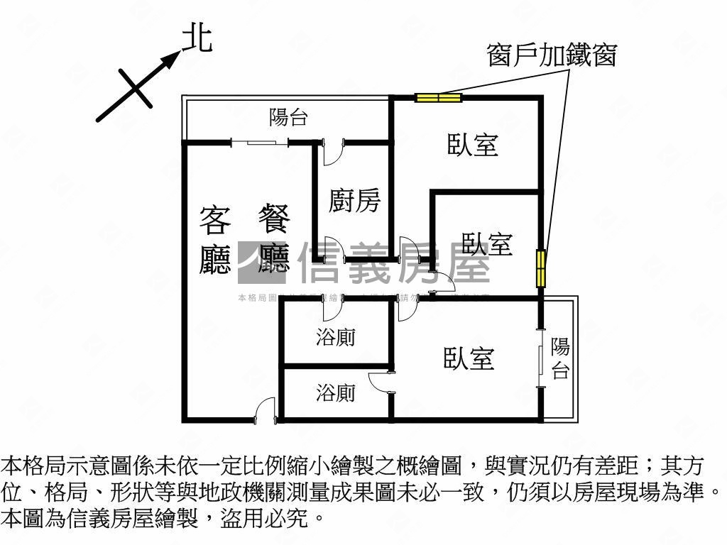 忠孝學區★清新優質美三房房屋室內格局與周邊環境