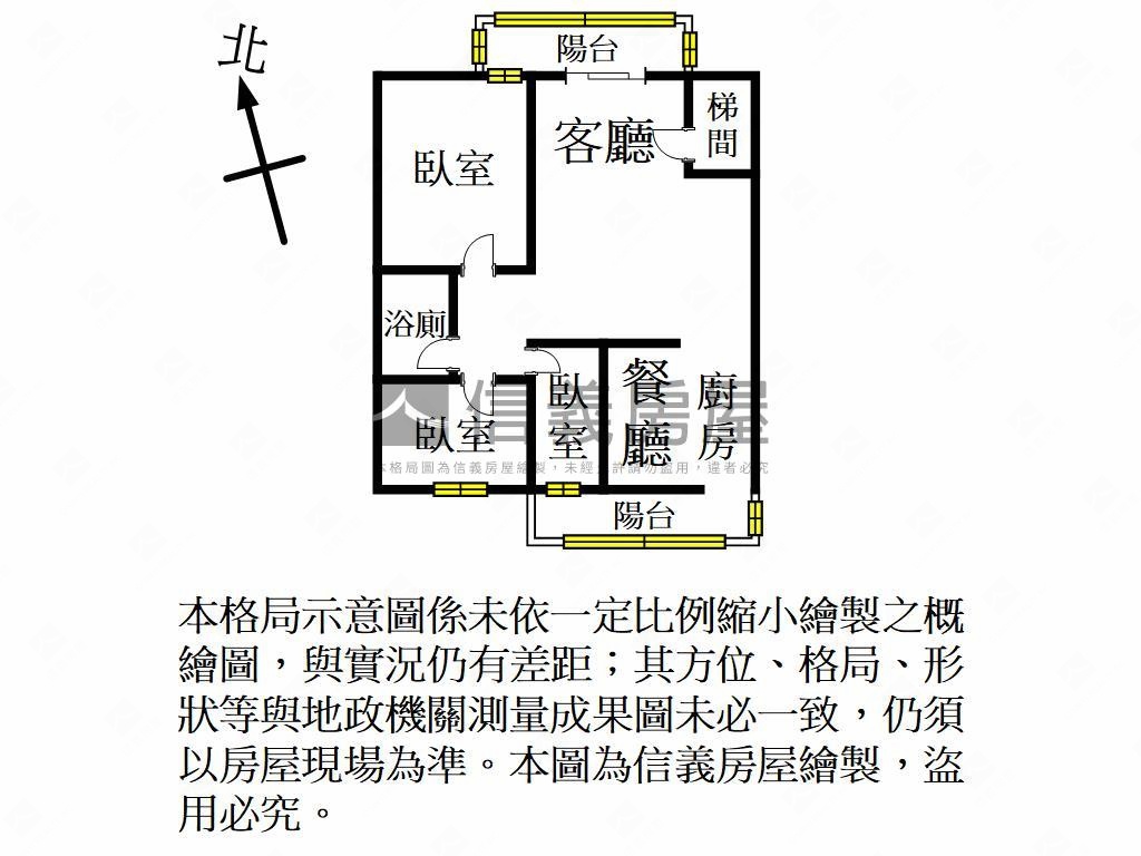 專任龜山優美街公寓誠售房屋室內格局與周邊環境