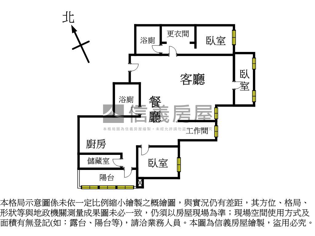 天藝天藝朝日品居房屋室內格局與周邊環境