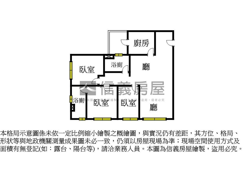 長鑫日比谷朗朗三房房屋室內格局與周邊環境
