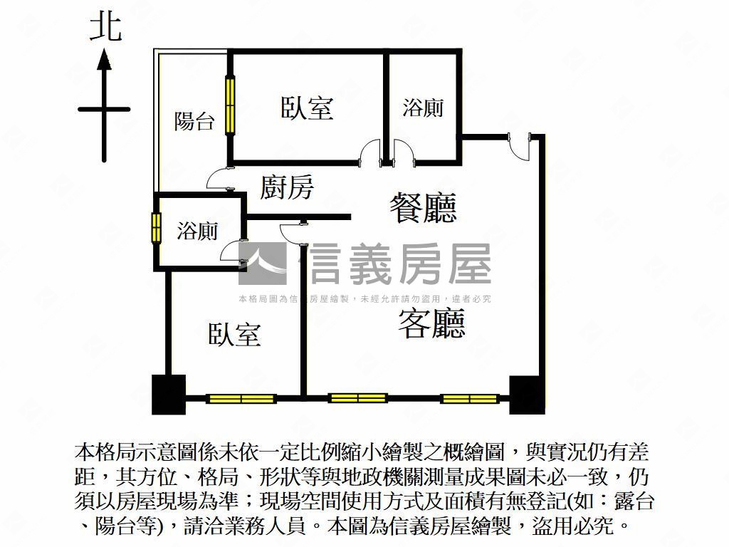 南勢精華幸福二房雙衛車位房屋室內格局與周邊環境
