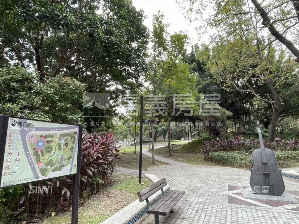 忠誠公園邊間３樓房屋室內格局與周邊環境