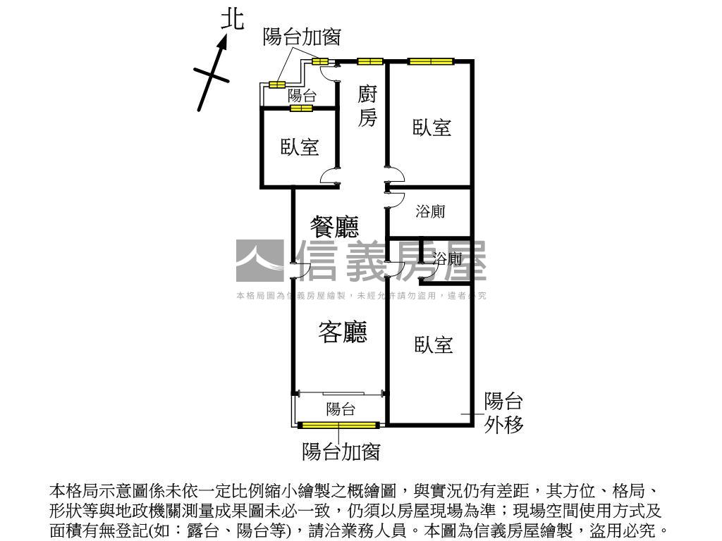 皇后大道三房有車位房屋室內格局與周邊環境