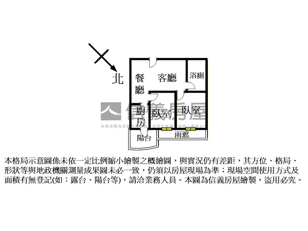 早安兩房｜獨立平面大車位房屋室內格局與周邊環境