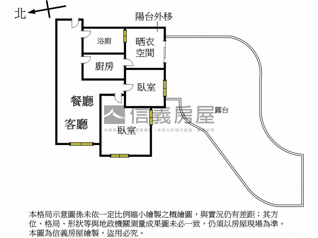 赫里翁臻愛稀有露臺戶房屋室內格局與周邊環境