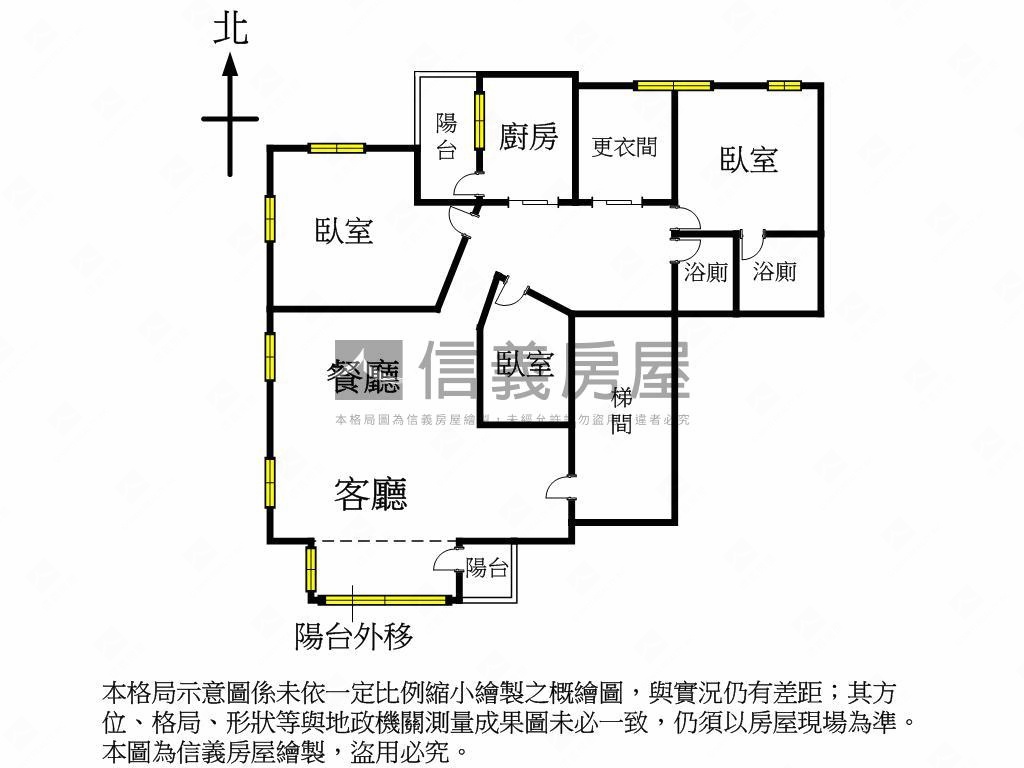 華美河畔樹梢美三房車位房屋室內格局與周邊環境