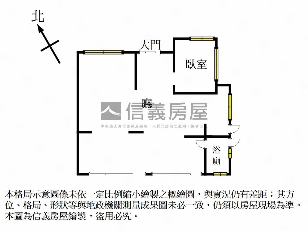 大面寬文青庭院洋房房屋室內格局與周邊環境