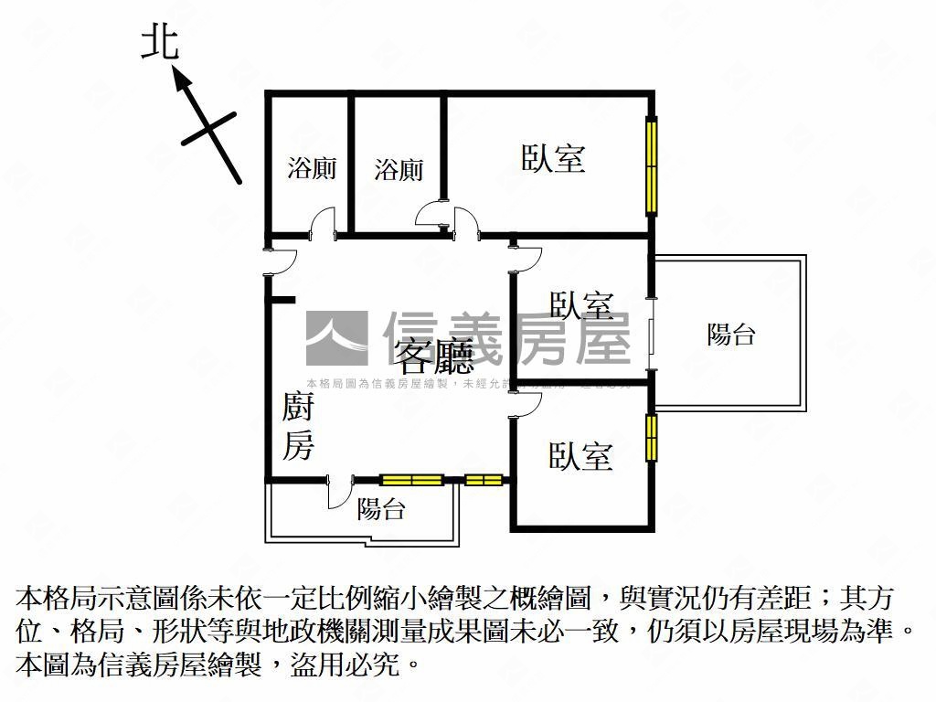 輕屋齡高醫商圈３房車位房屋室內格局與周邊環境
