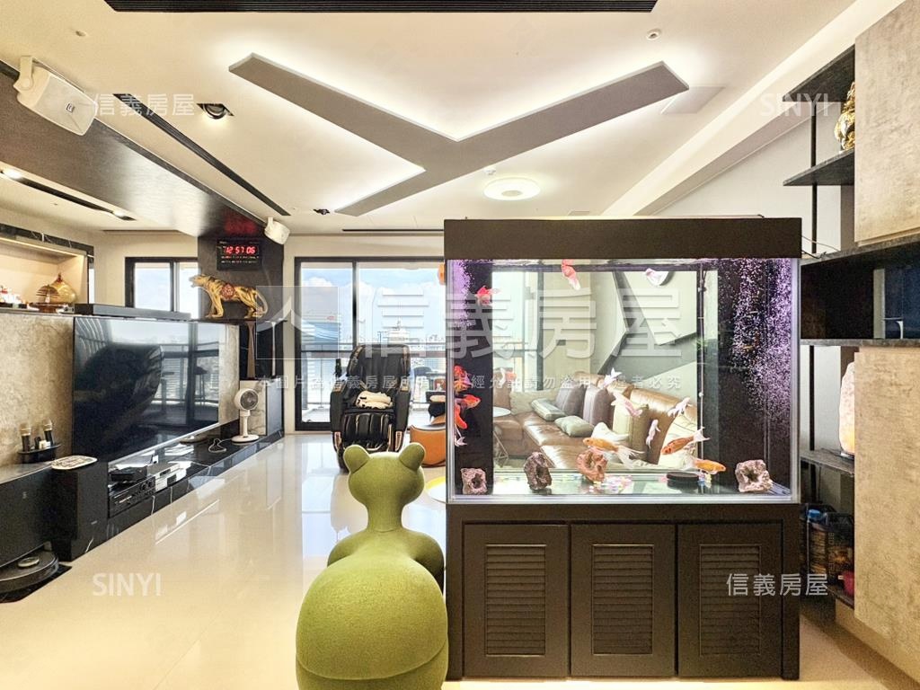 百慶府前院星鑽夜景雙平車房屋室內格局與周邊環境