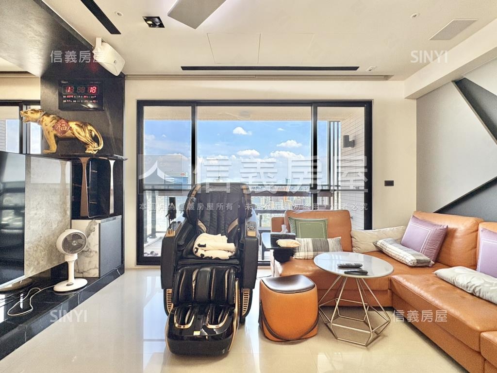 百慶府前院星鑽夜景雙平車房屋室內格局與周邊環境