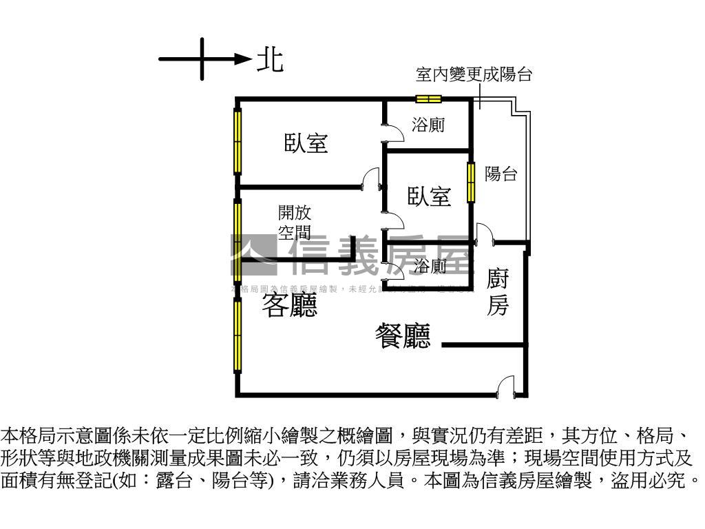 水森林２＋１開放空間平車房屋室內格局與周邊環境