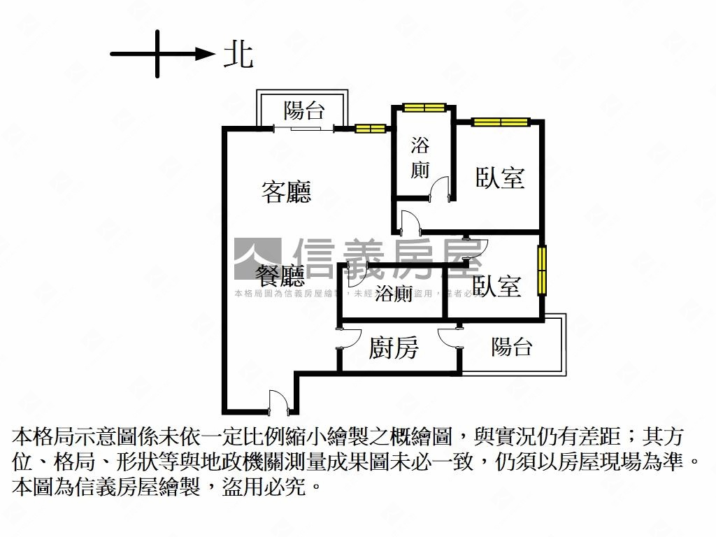 Ａ７捷市達採光２房車位房屋室內格局與周邊環境