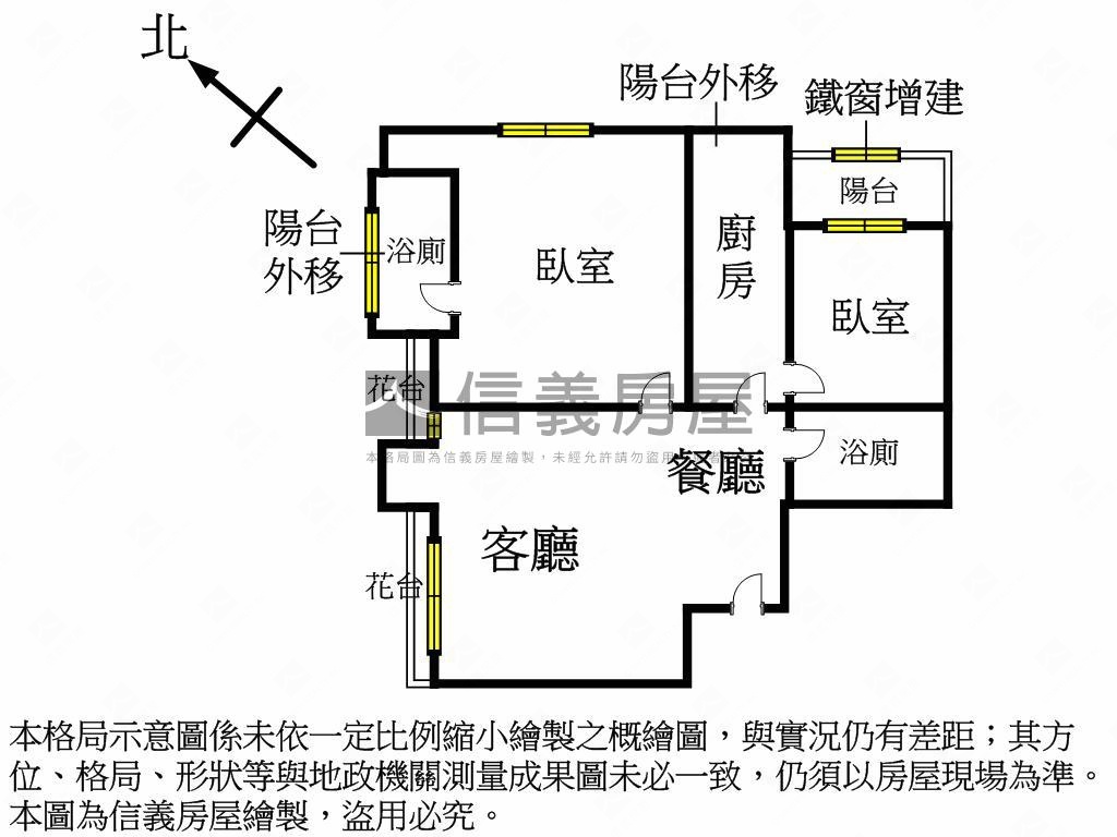 ★昇陽天廈平面高樓美廈★房屋室內格局與周邊環境