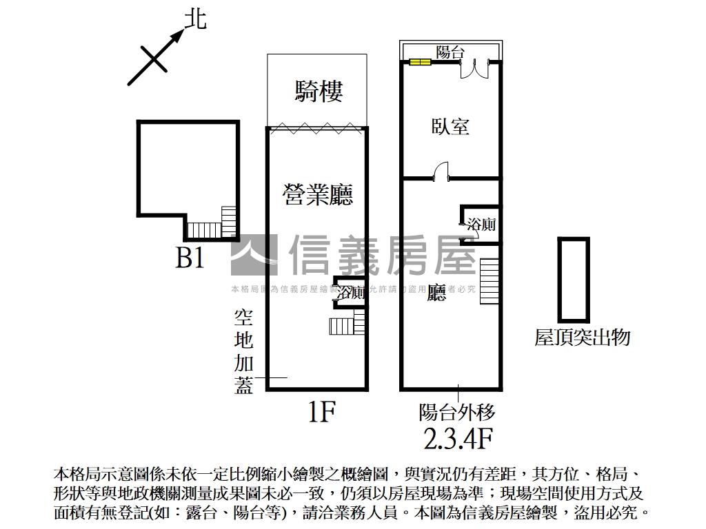 正河南路大地坪店面房屋室內格局與周邊環境
