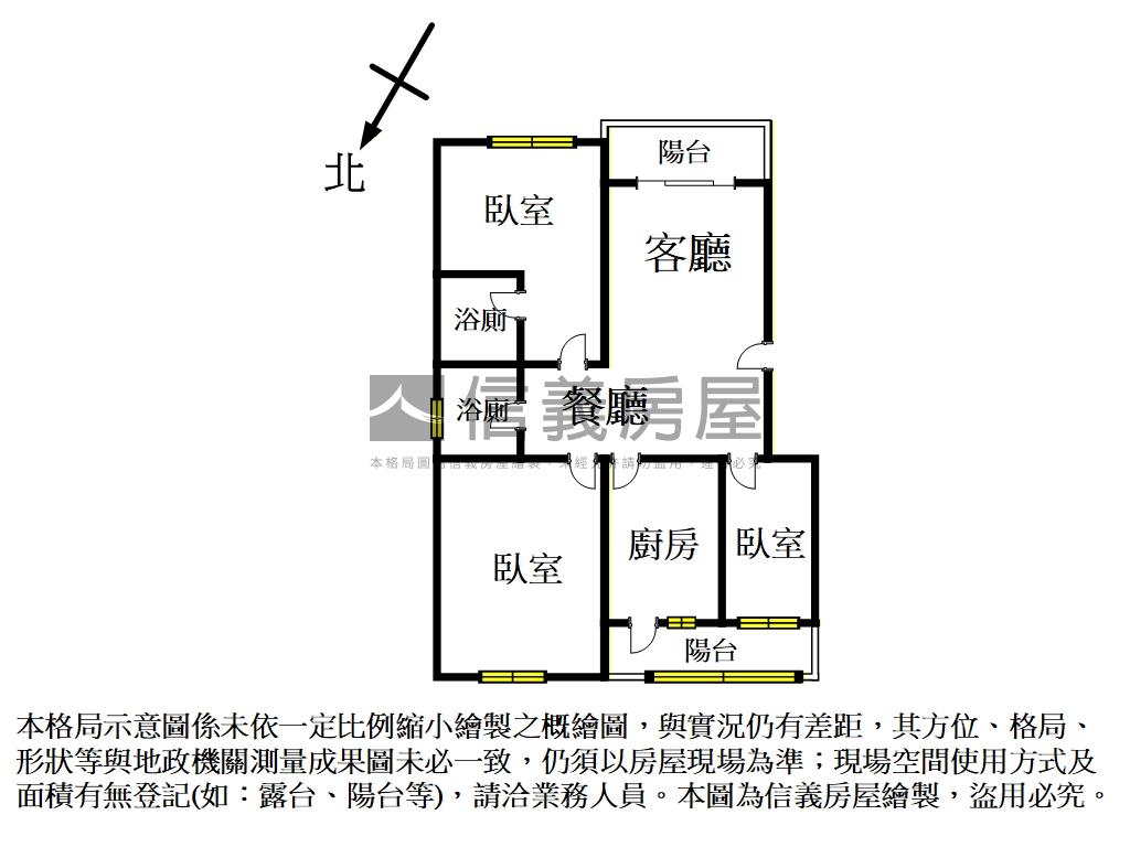 【百福園】稀有旺旺三房房屋室內格局與周邊環境