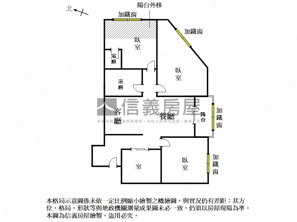東區三房一室含車位房屋室內格局與周邊環境