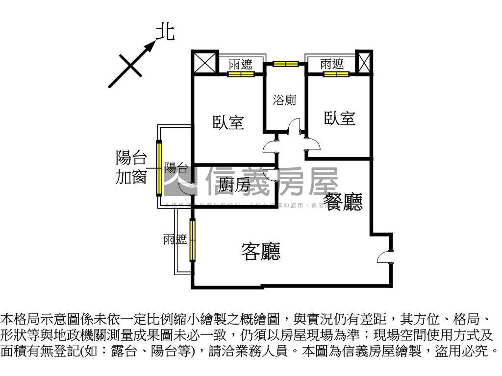 Ｈｉ台北兩房車位房屋室內格局與周邊環境