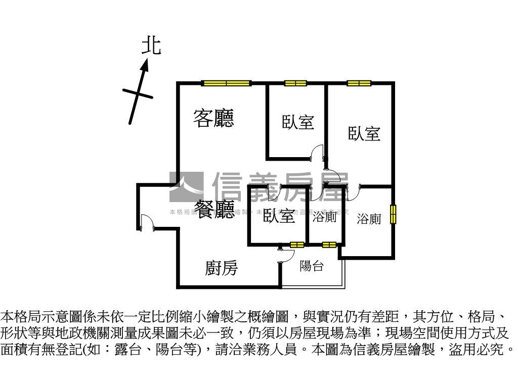 東都綠學景觀次頂三房平車房屋室內格局與周邊環境