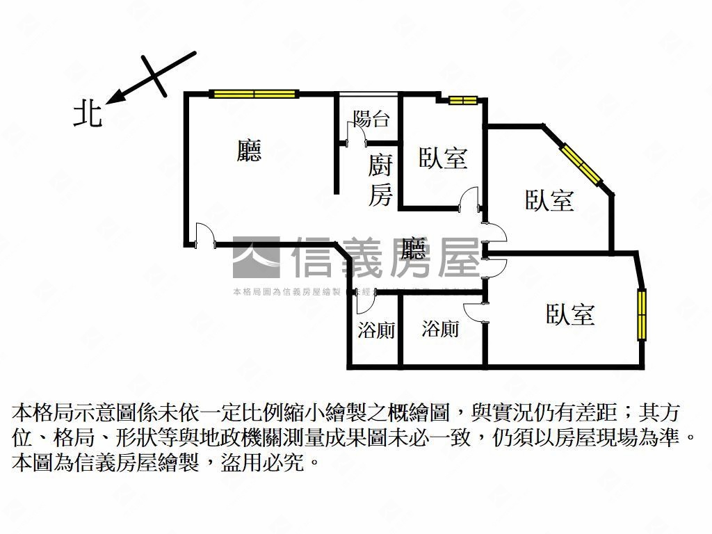 巨蛋．低公設．超實在三房房屋室內格局與周邊環境