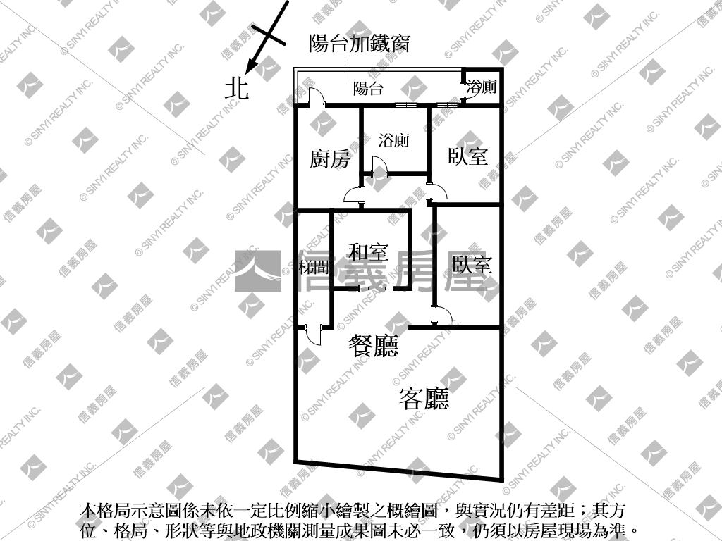 總站漂亮３樓美寓房屋室內格局與周邊環境