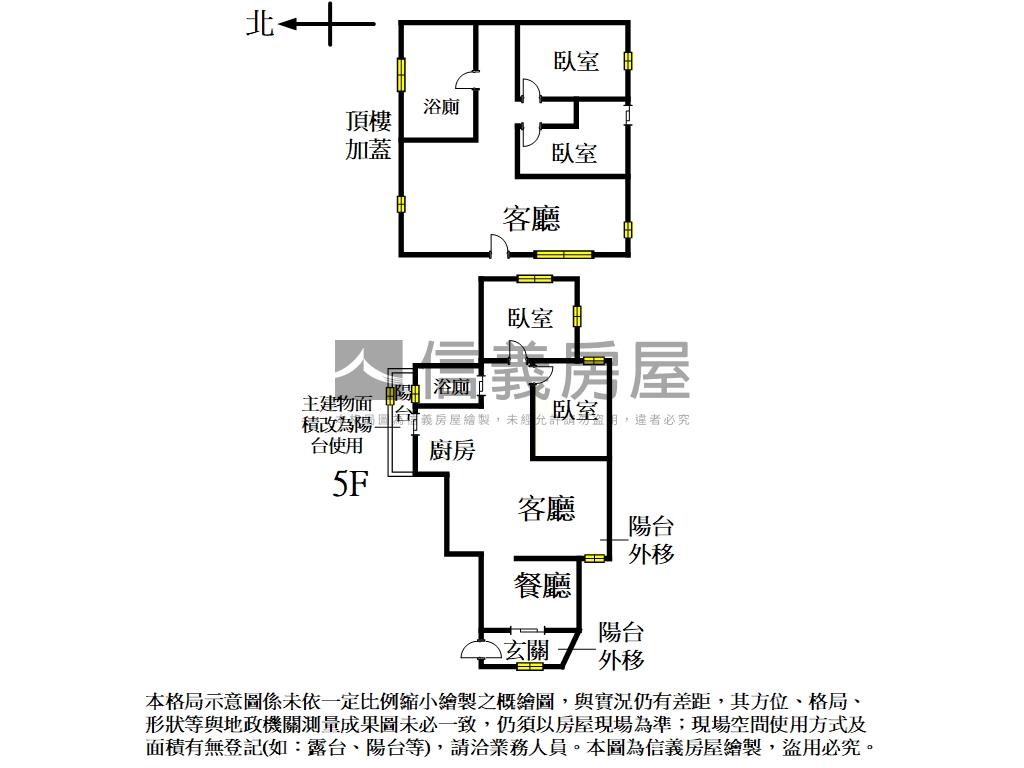 溫泉路精裝頂加美寓房屋室內格局與周邊環境