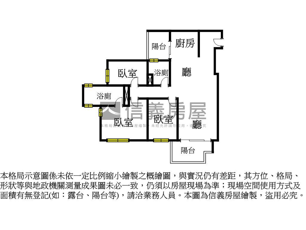 新市宗大Ａ５三房平車房屋室內格局與周邊環境