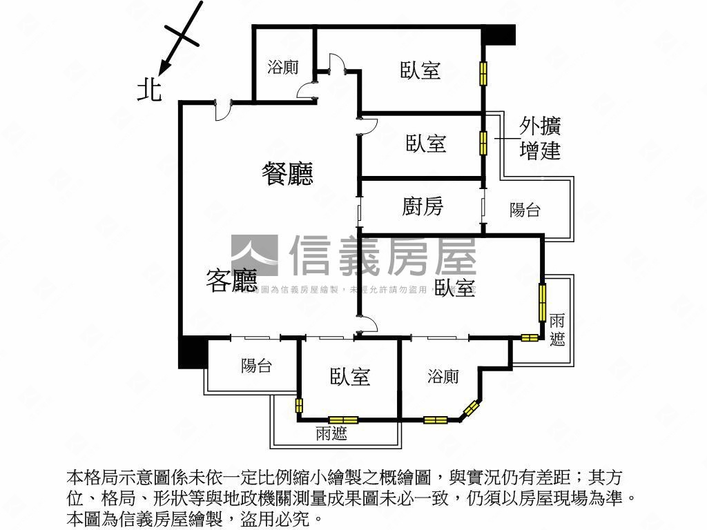 七張☀尊爵１０１豪景四房房屋室內格局與周邊環境