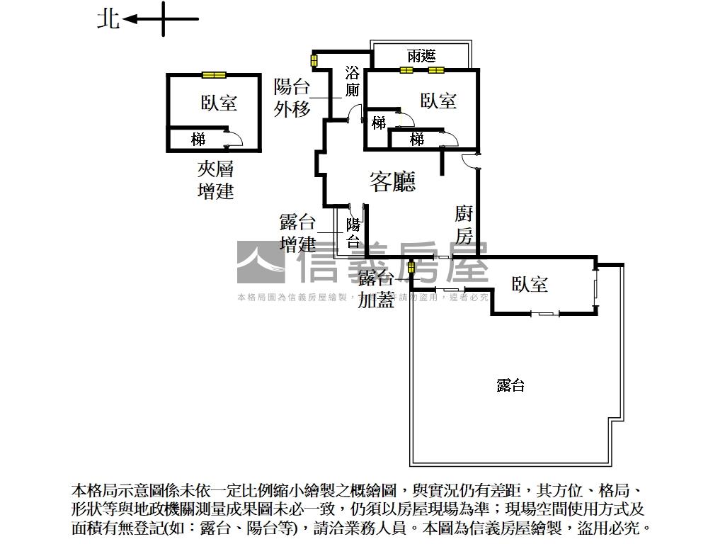 經典方城市高樓獨戶景觀房屋室內格局與周邊環境