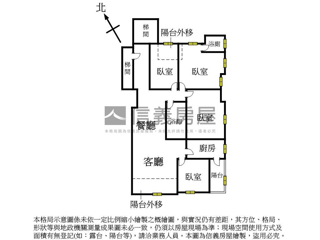 漢江春曉四房景觀美屋房屋室內格局與周邊環境