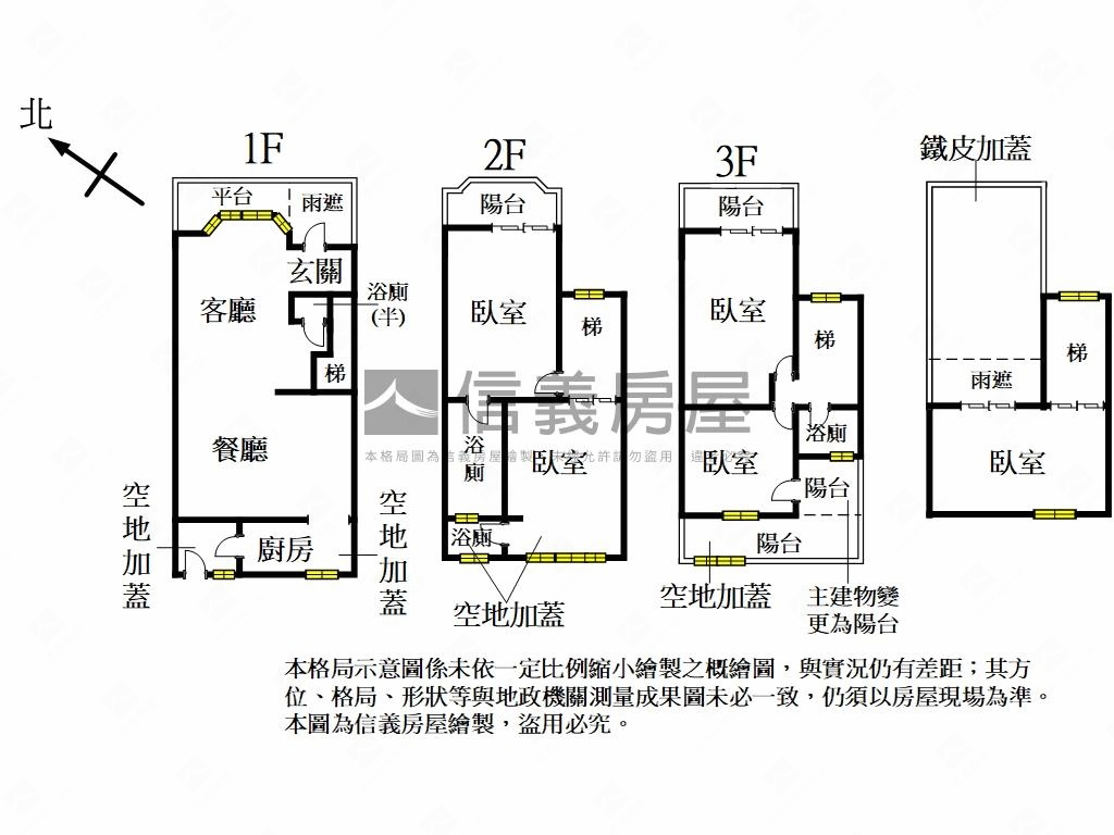 稀有近園區寧靜車庫透天房屋室內格局與周邊環境