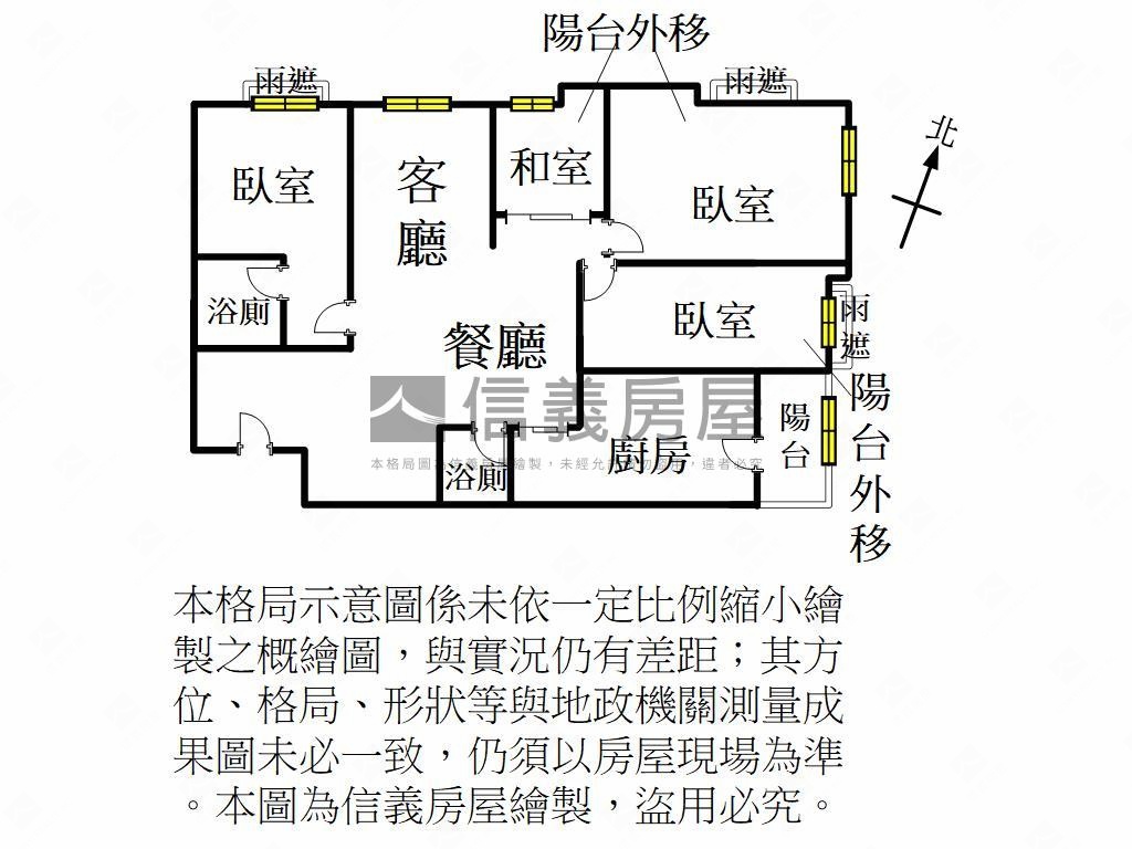 藝文世紀風華三房一室車位房屋室內格局與周邊環境