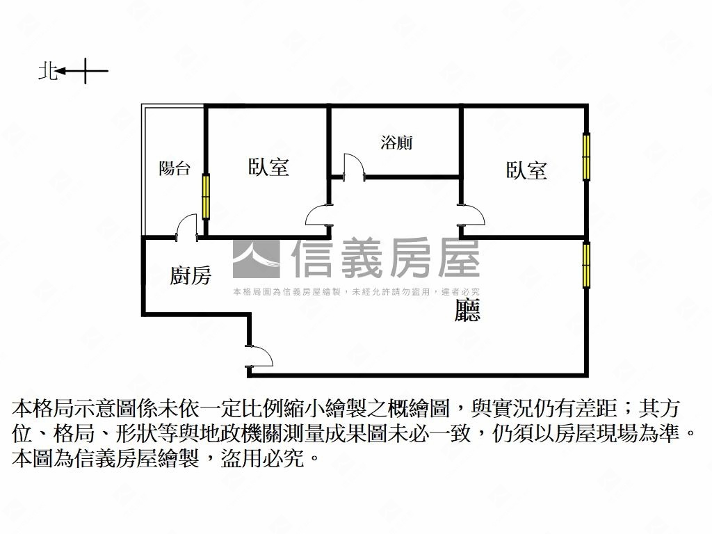 京城鳳凰─溫馨兩房房屋室內格局與周邊環境