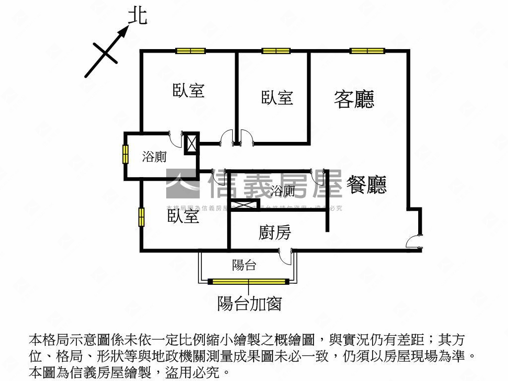 視野捷市匯高樓三房車位房屋室內格局與周邊環境
