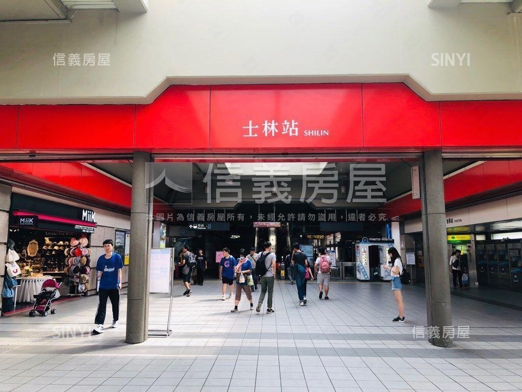 士林夜市黃金店面房屋室內格局與周邊環境