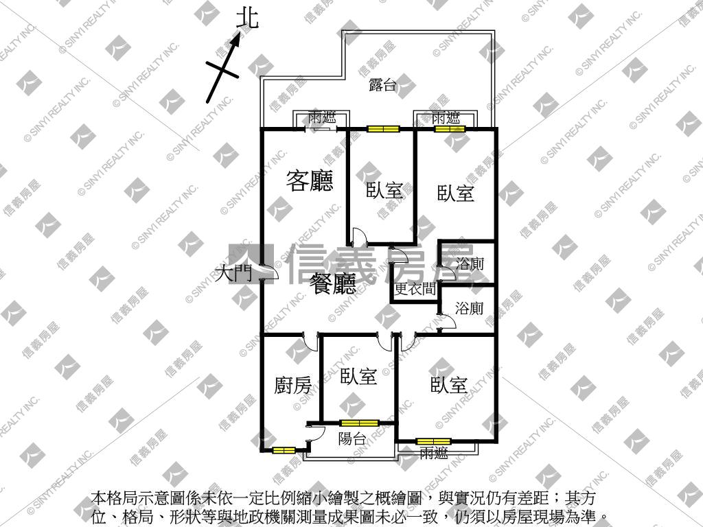 鼎禮四房車位房屋室內格局與周邊環境