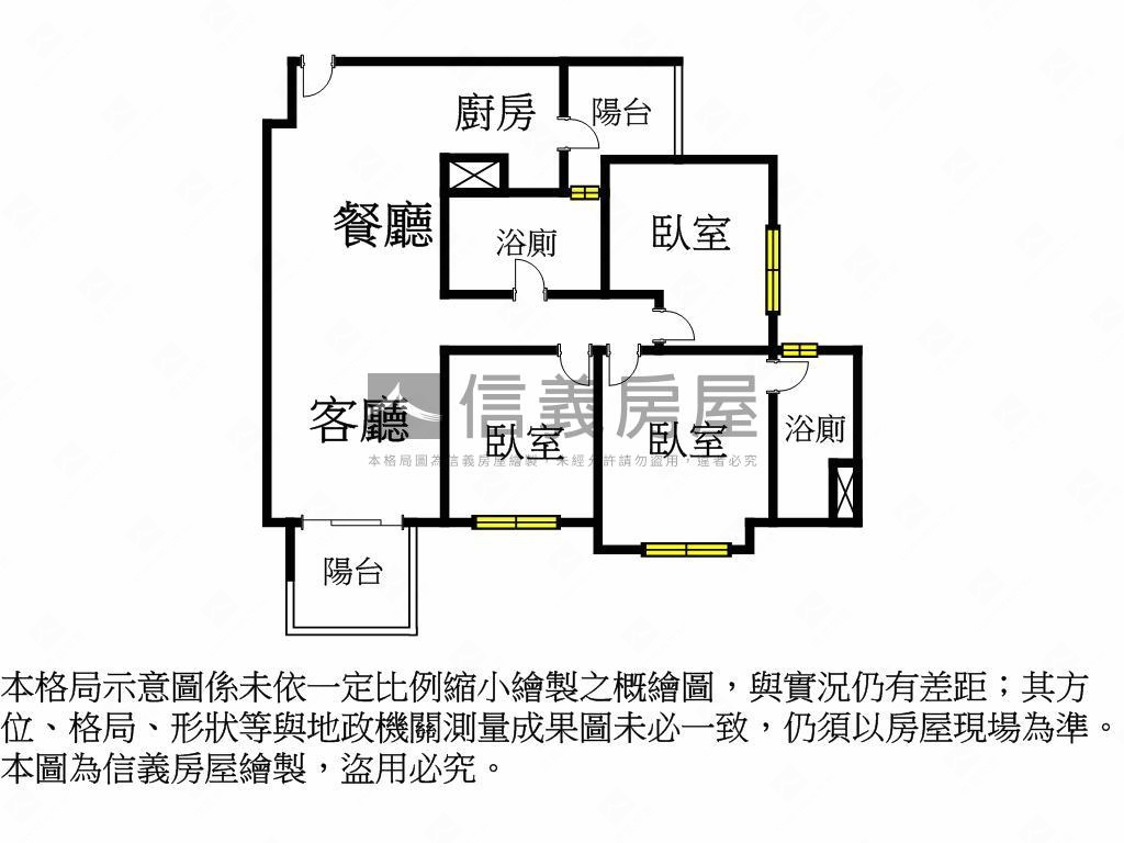 大任之耀三房平車Ｈ５房屋室內格局與周邊環境