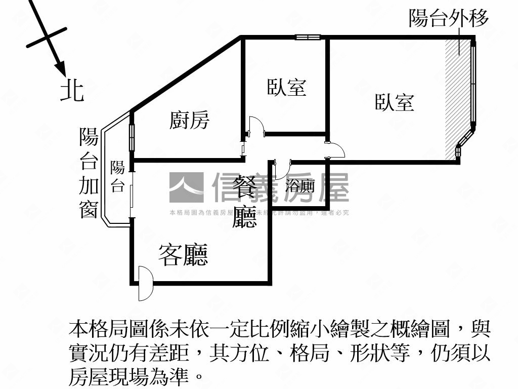 正東區近南紡兩房房屋室內格局與周邊環境