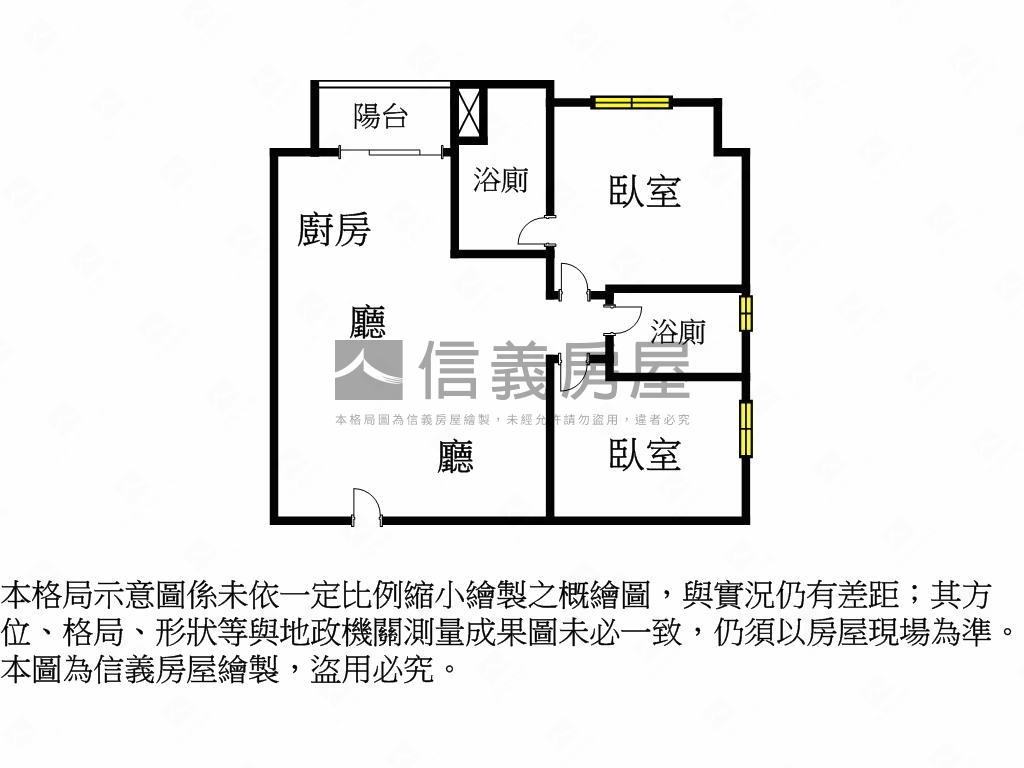 南科上品硯兩房平車房屋室內格局與周邊環境