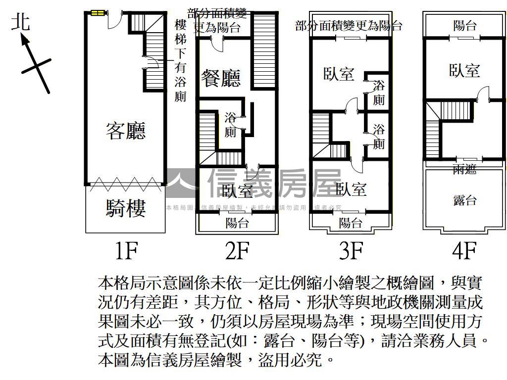 觀音店面透天房屋室內格局與周邊環境