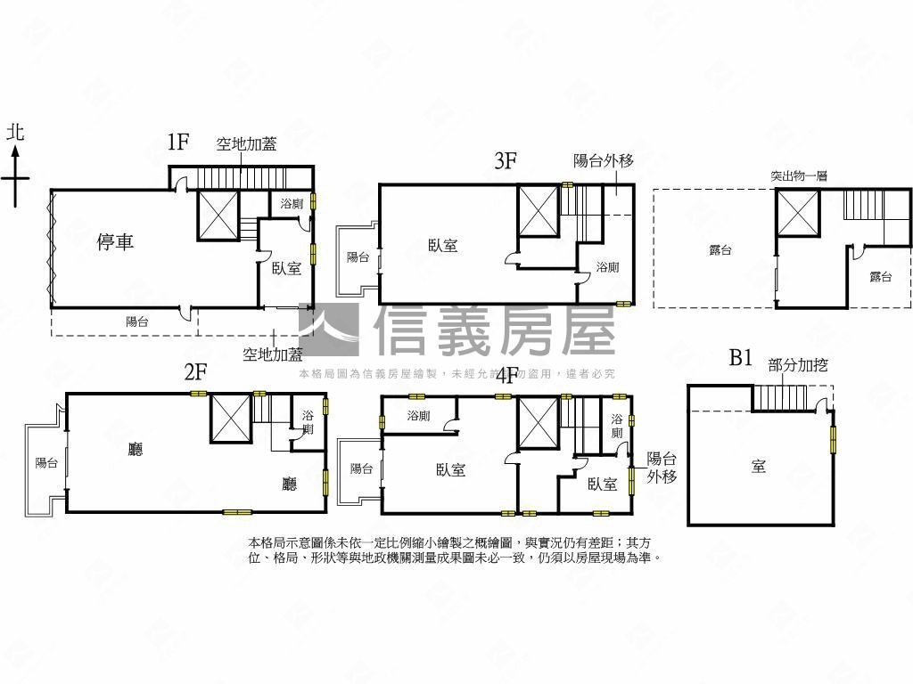 單元十二質感獨棟美墅房屋室內格局與周邊環境