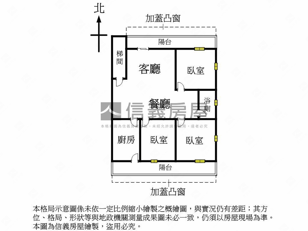 板橋火車站附近公寓房屋室內格局與周邊環境