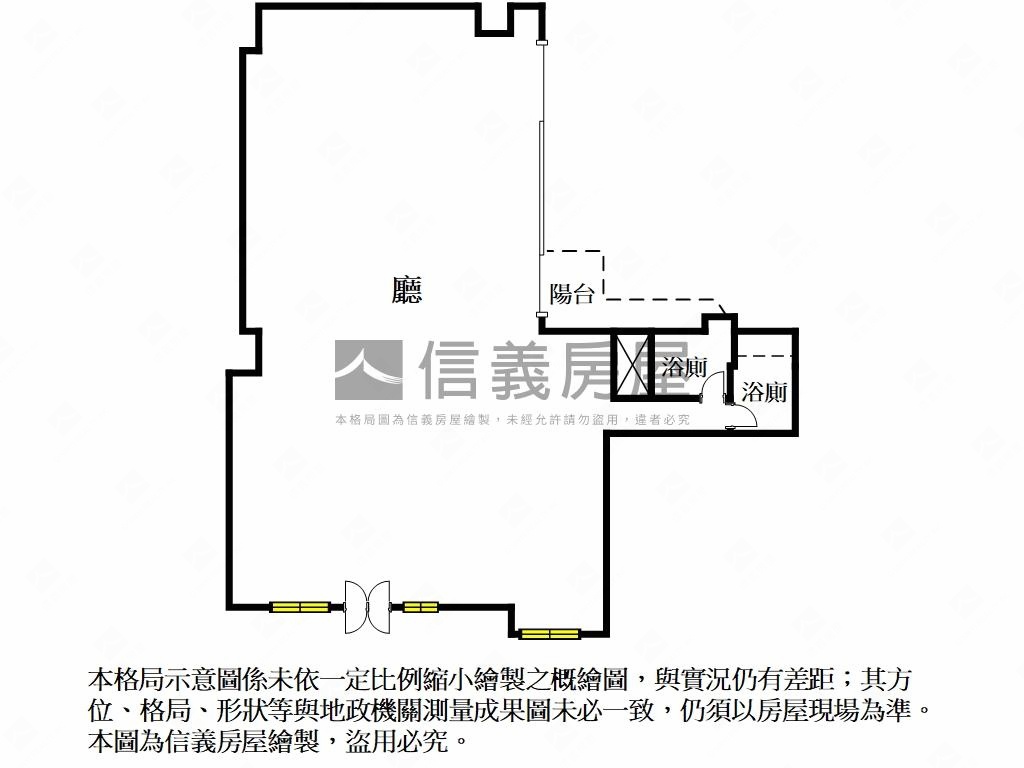 大通大美燙金店面Ｃ房屋室內格局與周邊環境